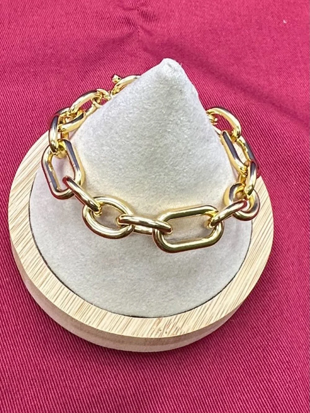 Talbots Gold-Tone Chunky Chain Bracelet - Picture 7 of 9